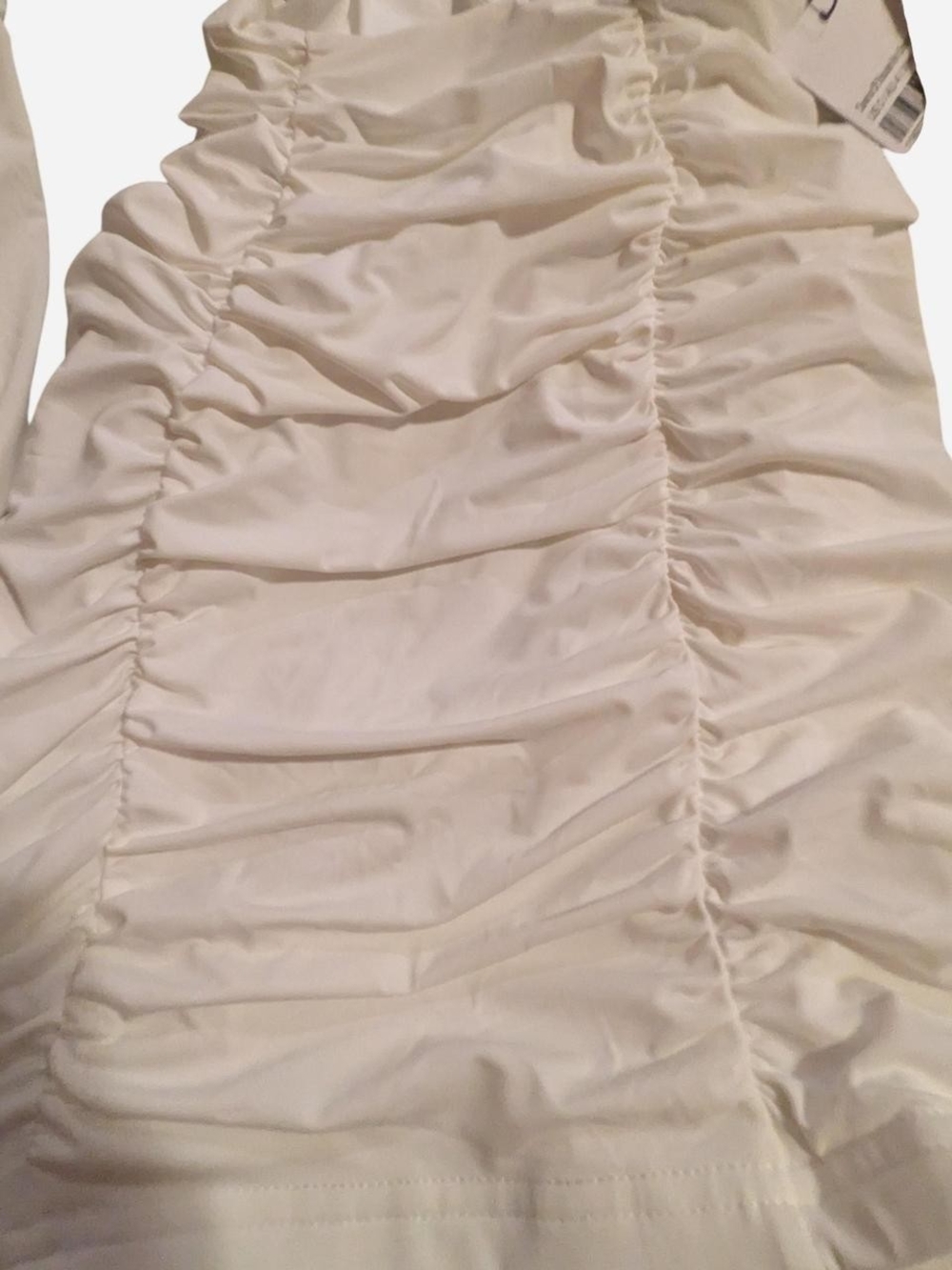 NWT Princess Polly White Off-Shoulder Cutout Mini Dress - Picture 6 of 7